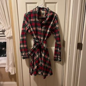 Kiel James Patrick Cozy Cabin Flannel Plaid Dress